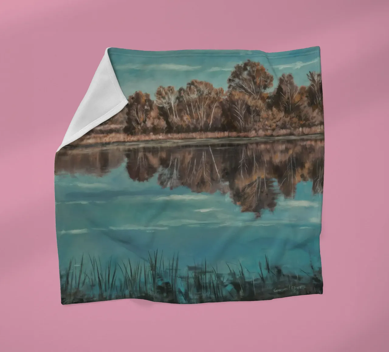 Echi di riflessione coperta in pile da Verve Pigments
