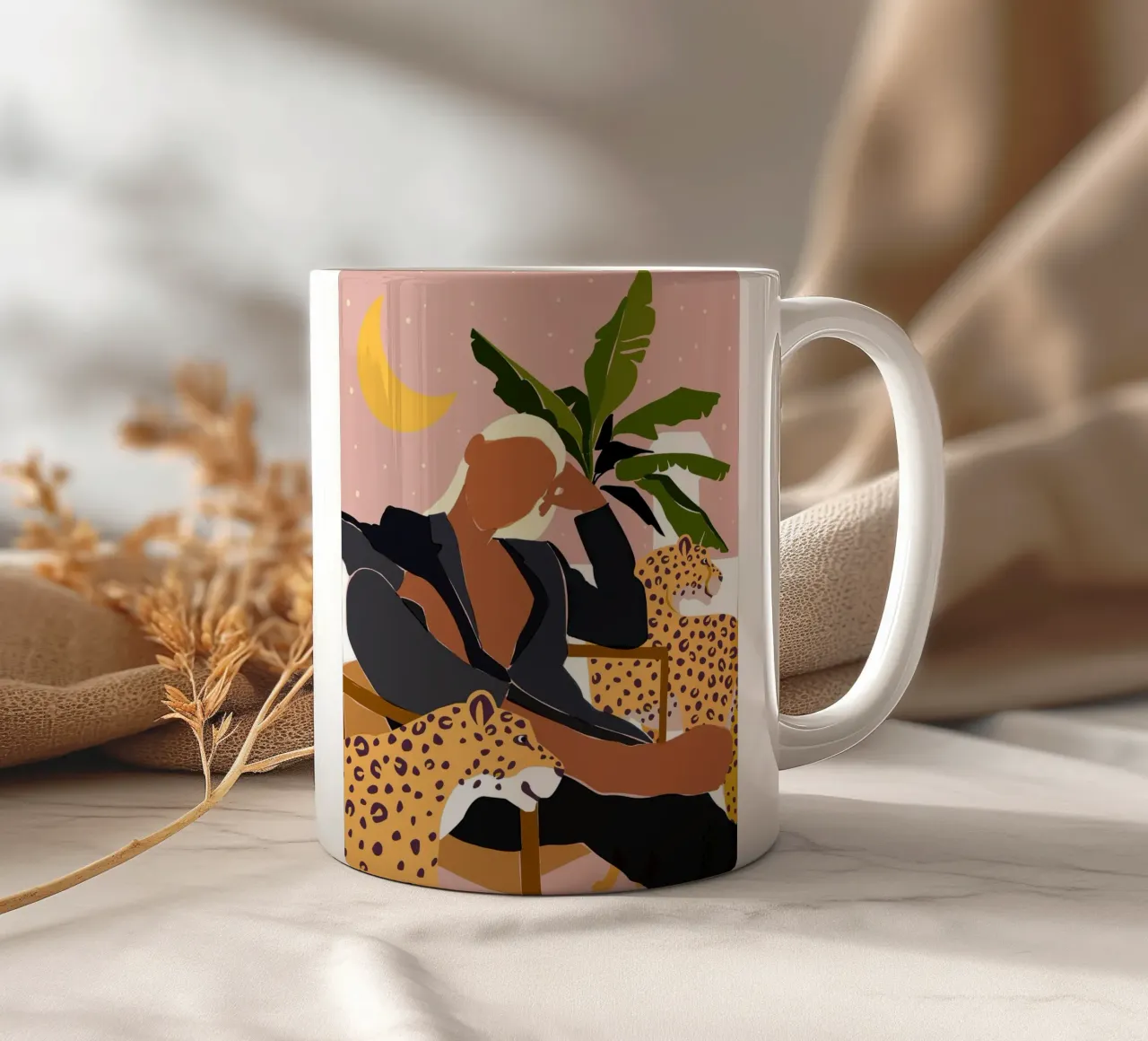 Ragazza capo tazza in ceramica da 83oranges