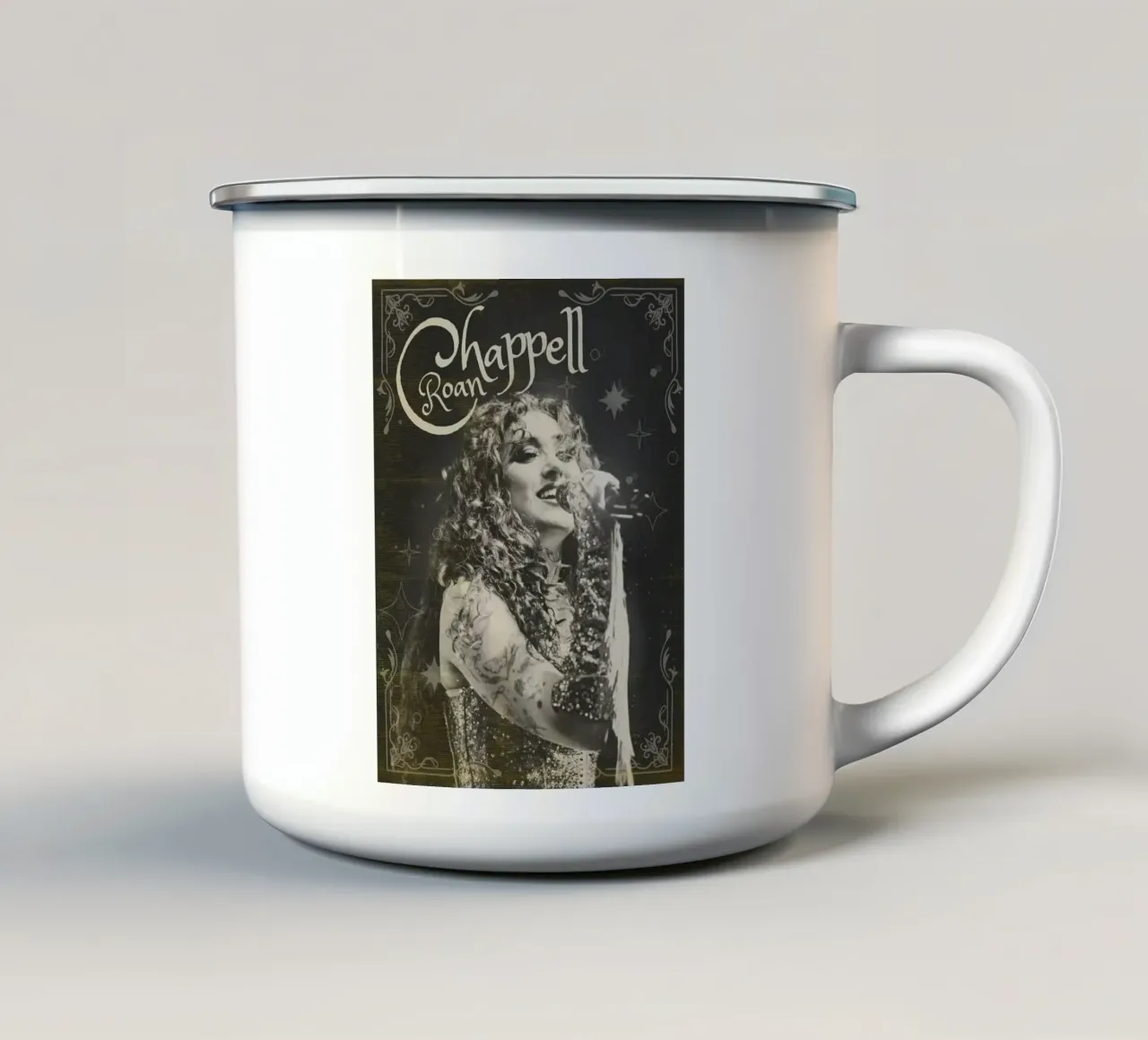 Chappell Roan è bellissimo tazza in smalto da amin
