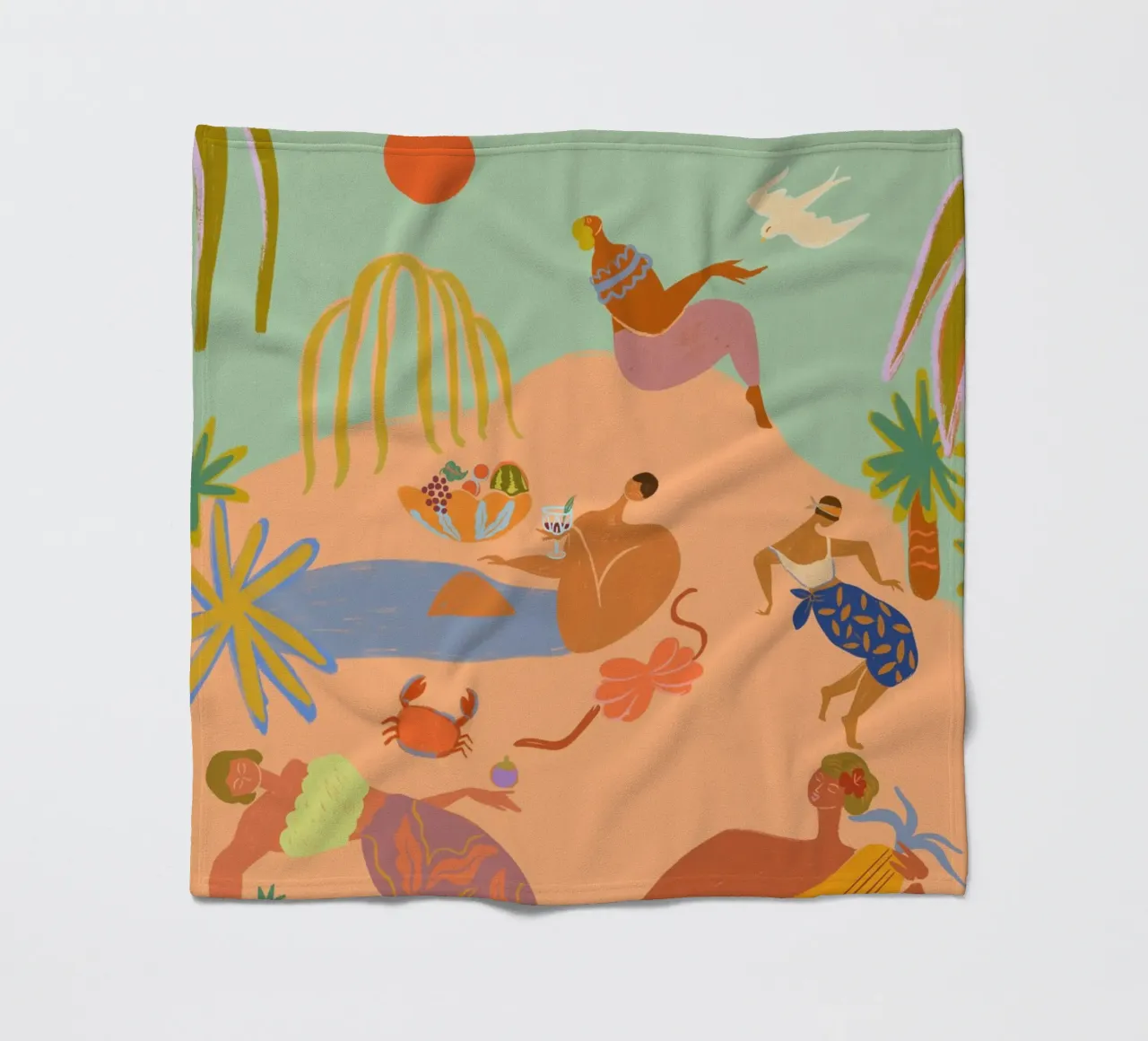 Vacation Fleecedecke von Arty Guava