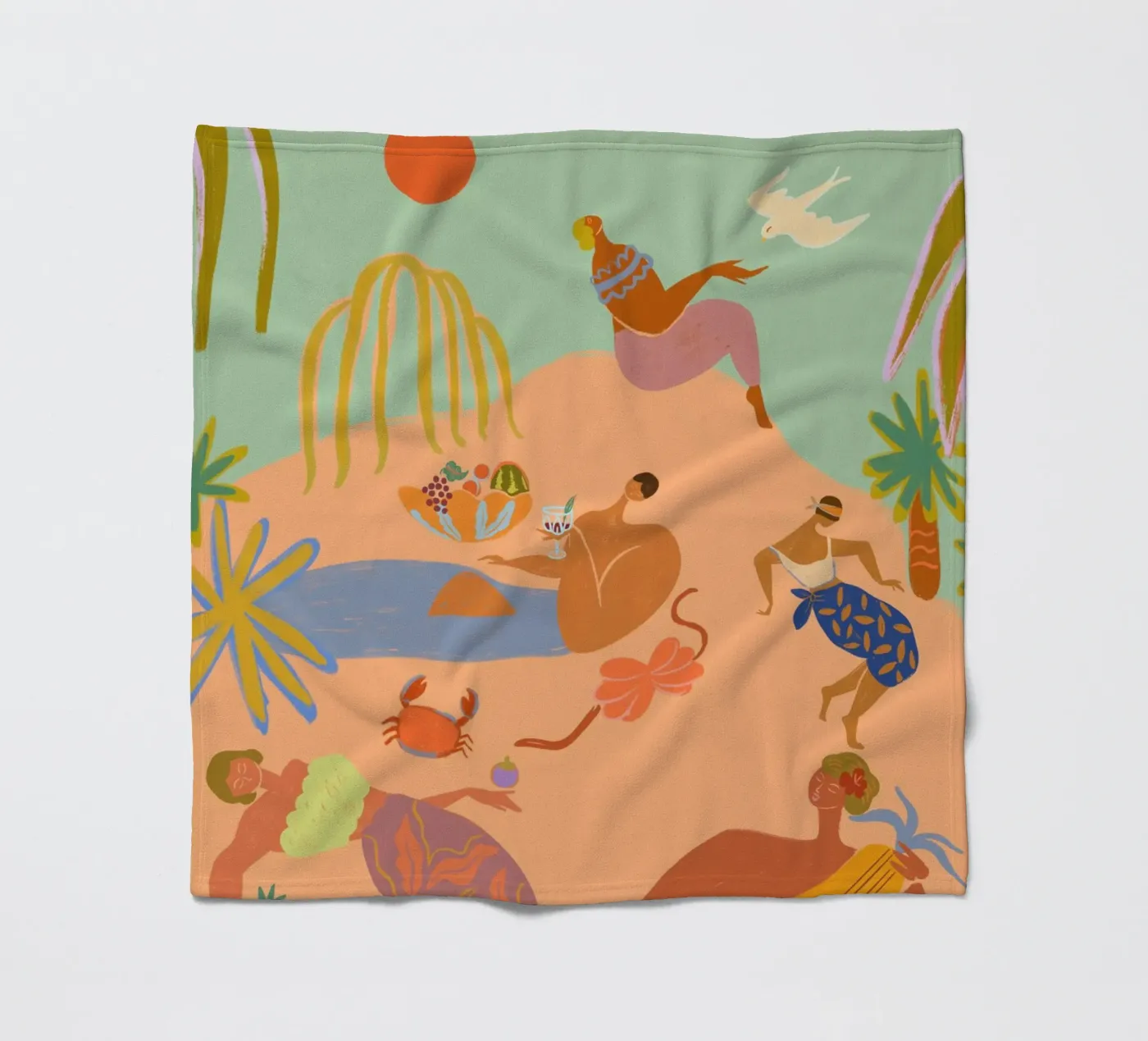 Vacation Fleecedecke von Arty Guava