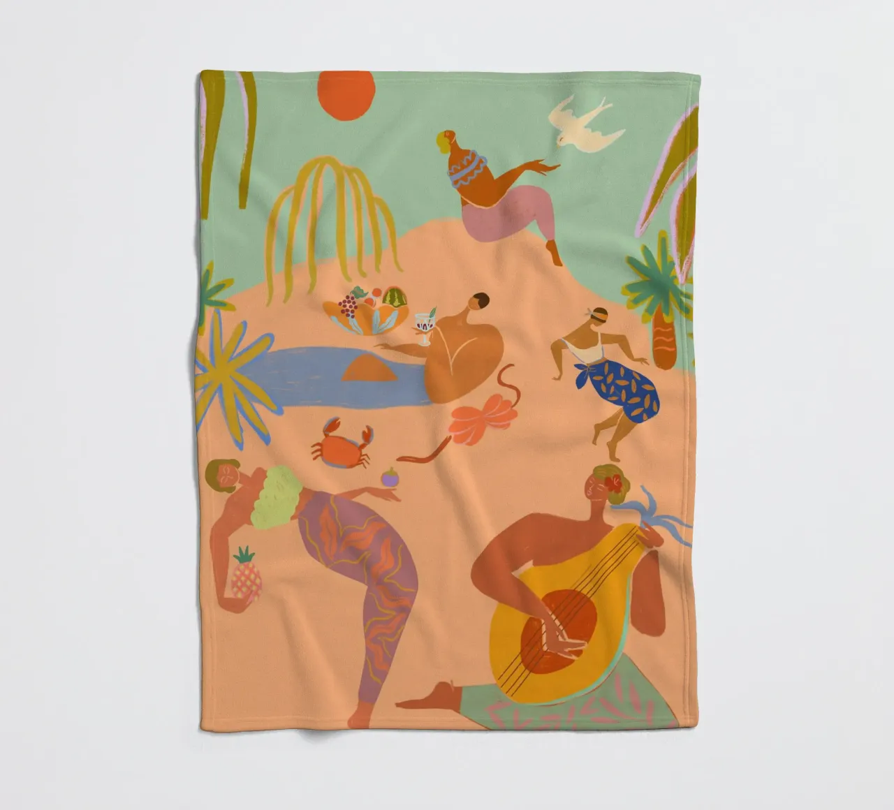 Vacation Fleecedecke von Arty Guava