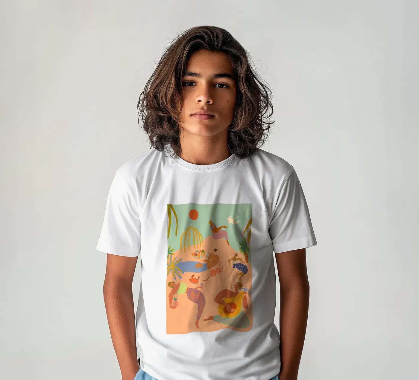 Vacation t-shirt bambini da Arty Guava