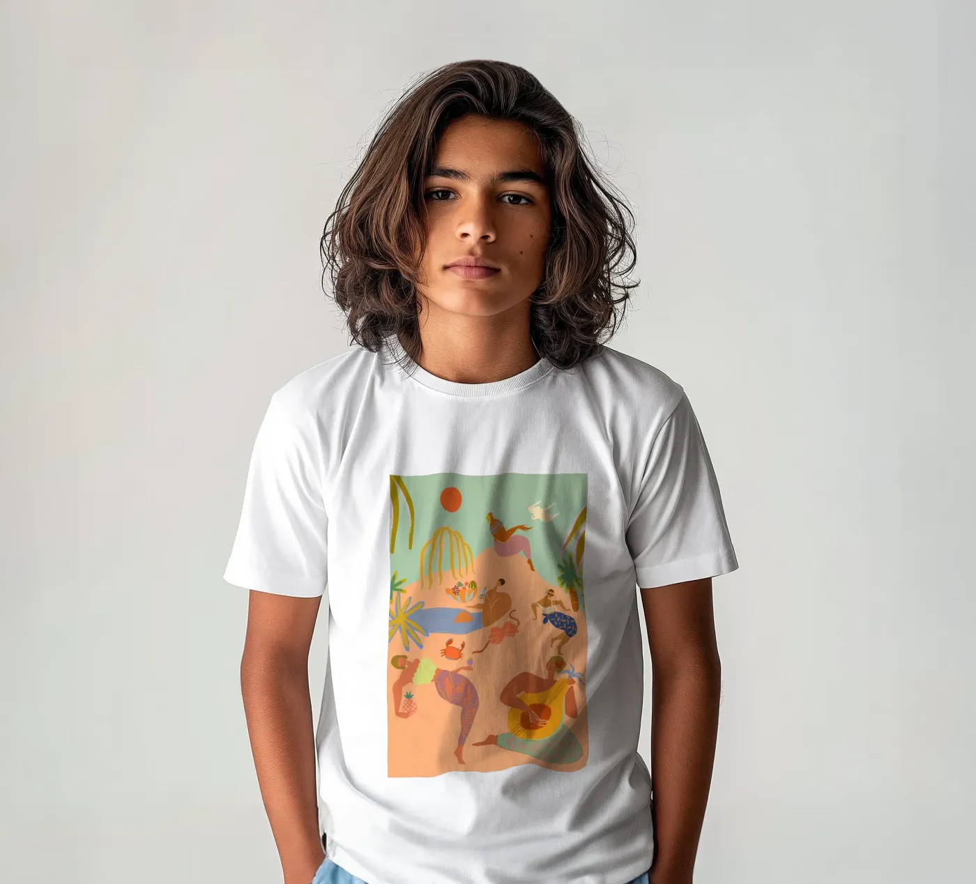 Vacation t-shirt bambini da Arty Guava