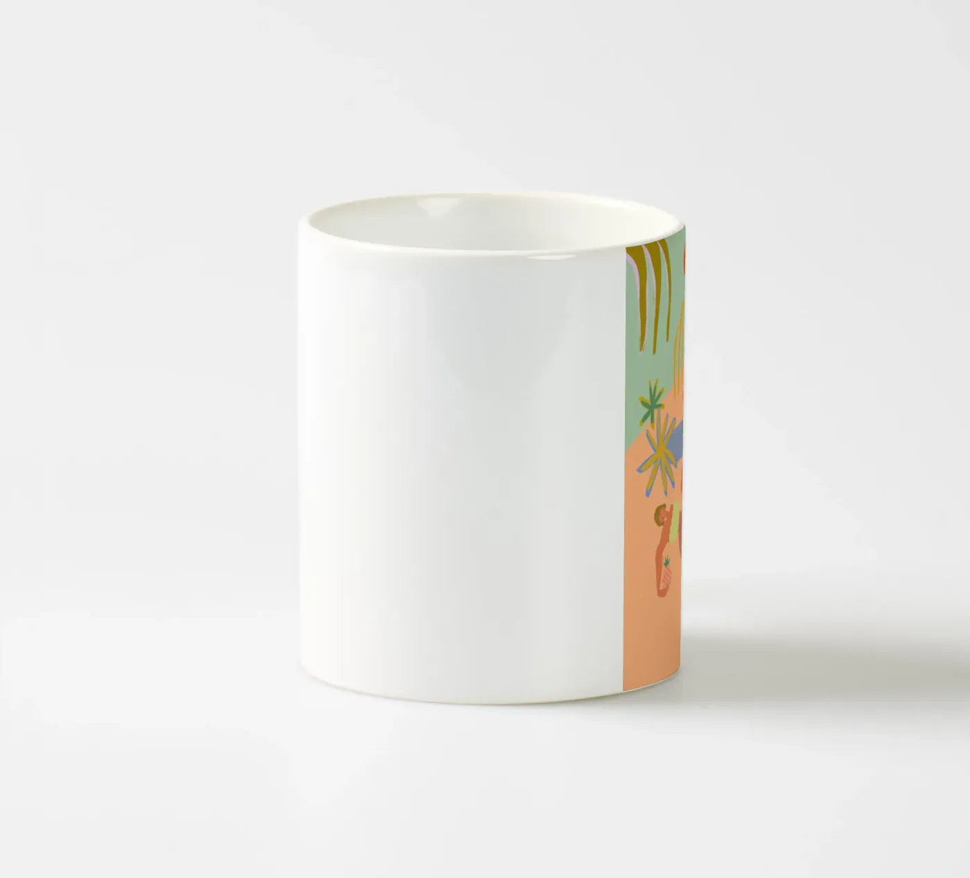 Vacation ceramic mug by Arty Guava
