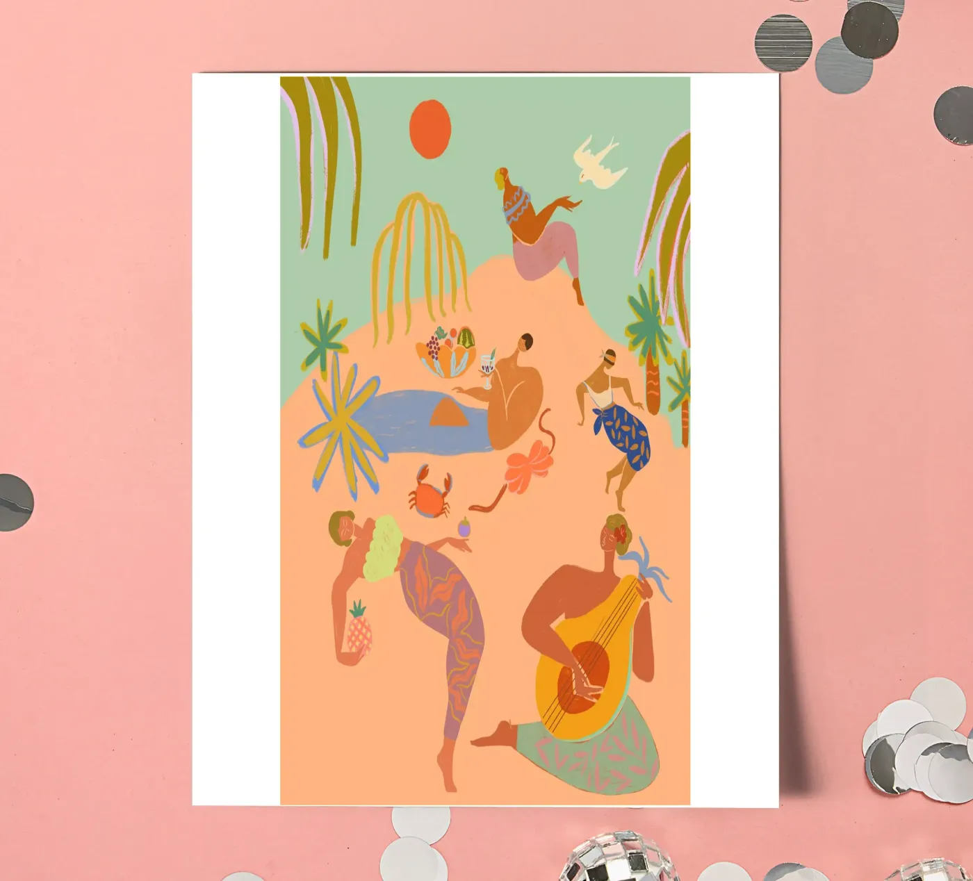 Vacation sticker sheet by Arty Guava