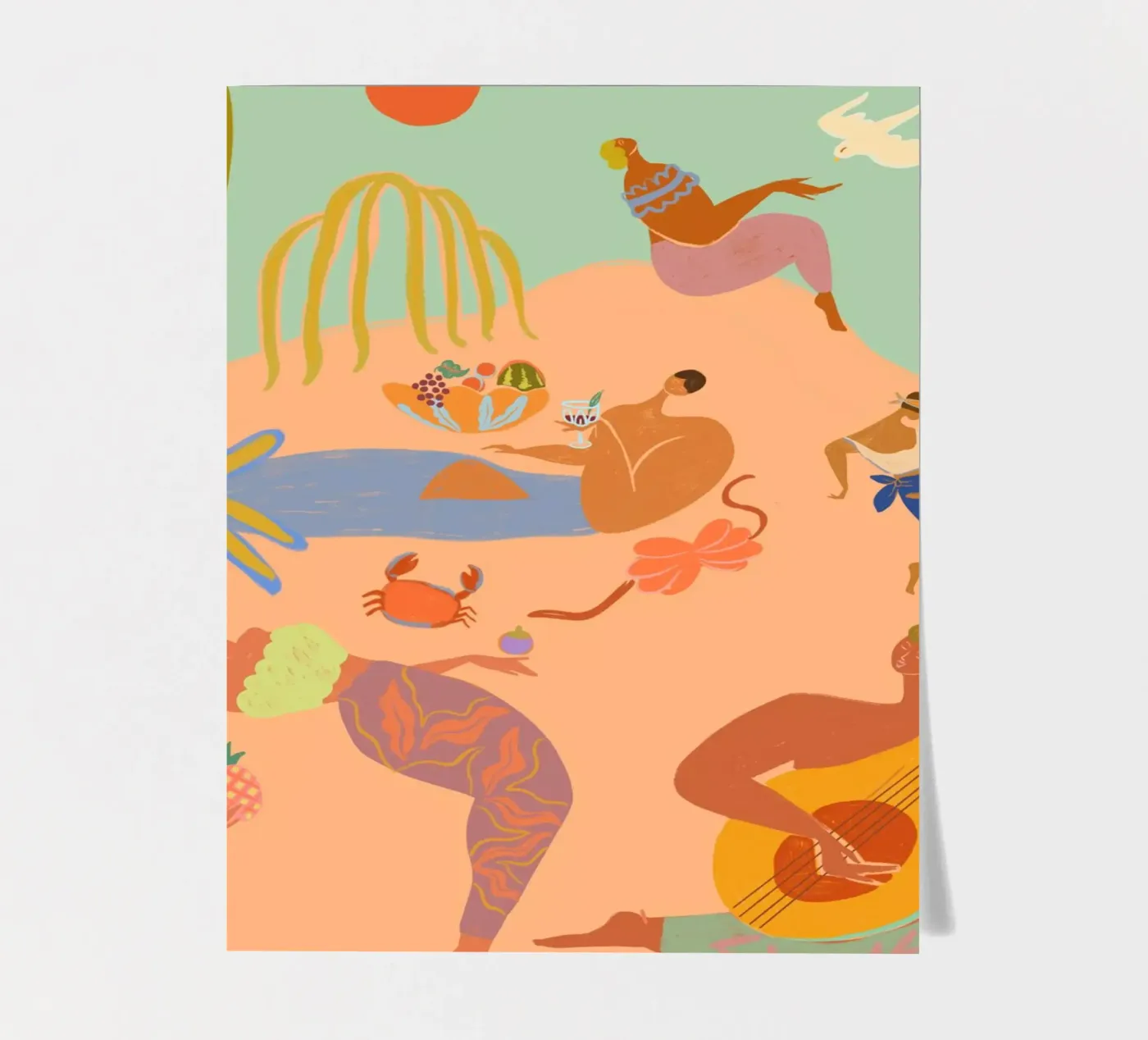 Vacation sticker sheet by Arty Guava