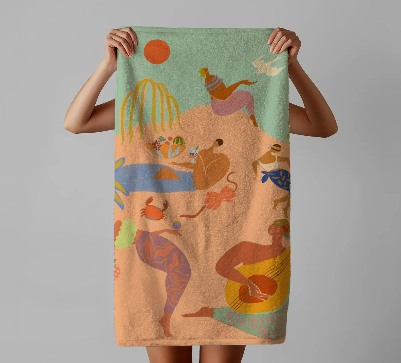 Vacation badhanddoek van Arty Guava