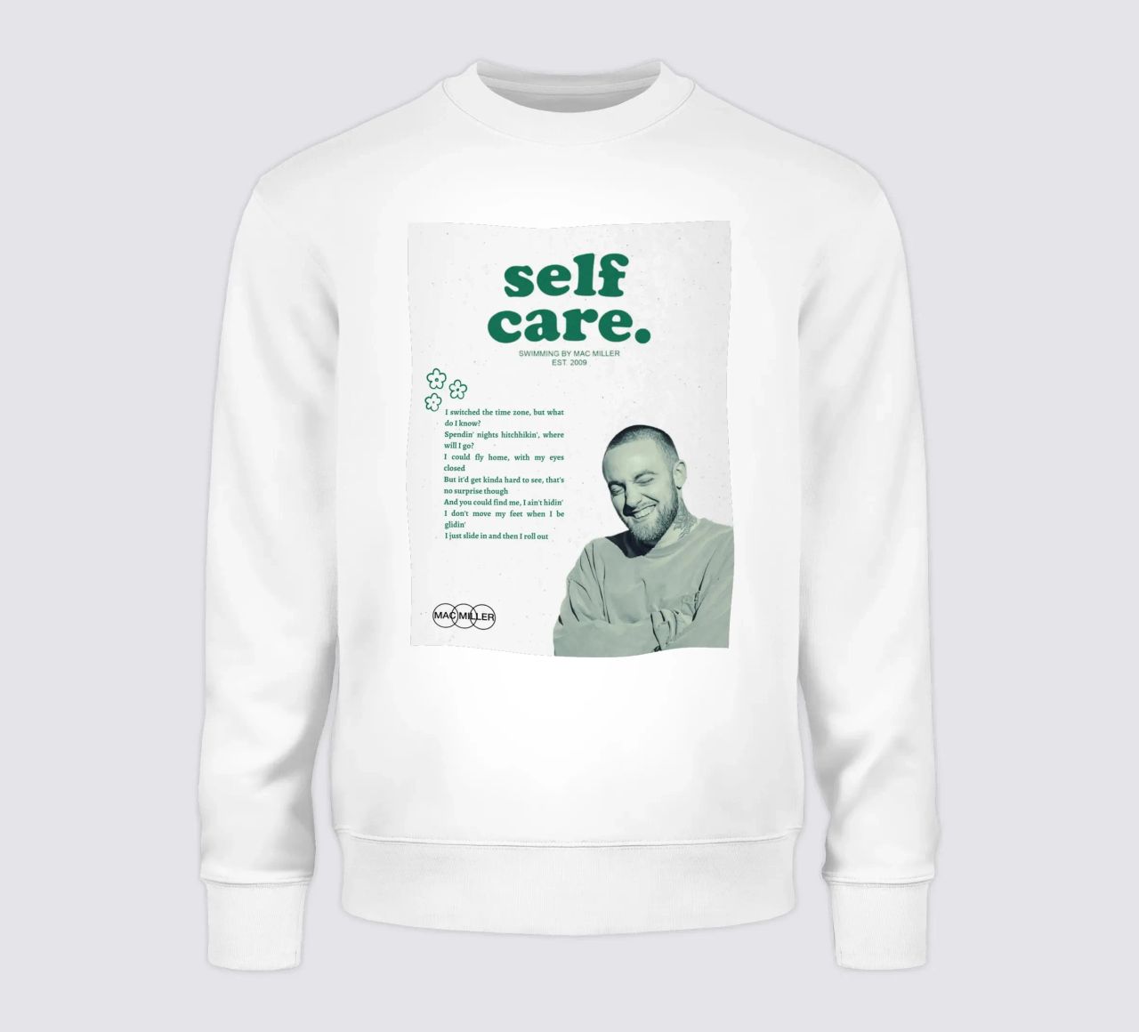 Mac Miller - Homenaje a Self Care sudadera de rockytamoe