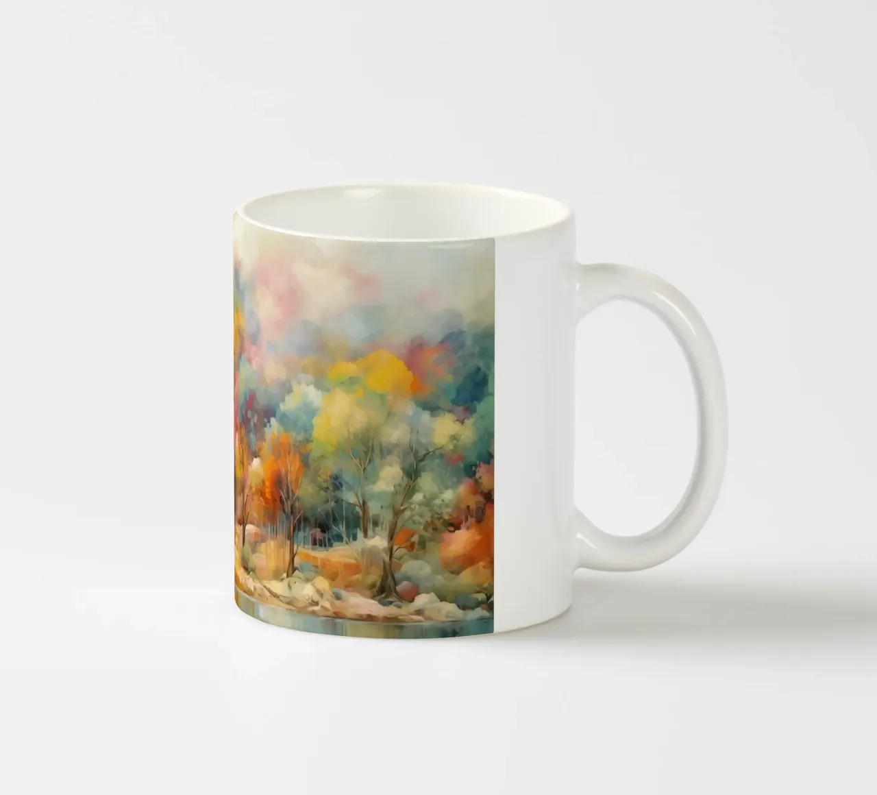 Paesaggio colorato tazza in ceramica da Imagine
