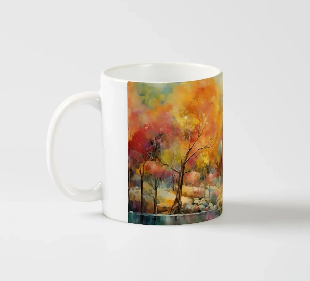 Paesaggio colorato tazza in ceramica da Imagine