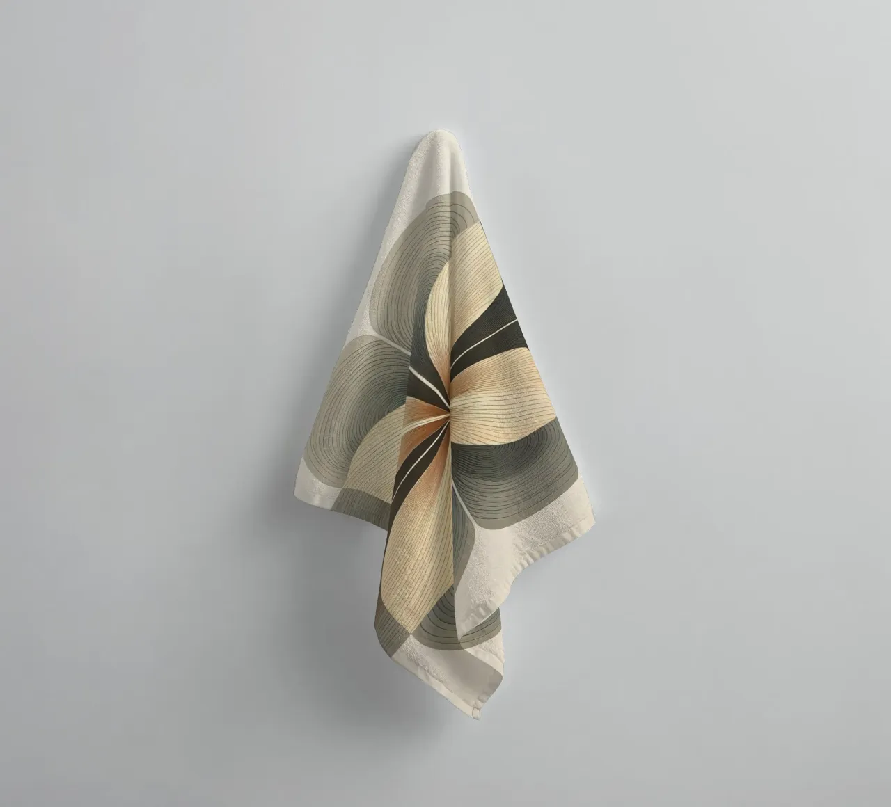 Bloem abstract towel by Imagine