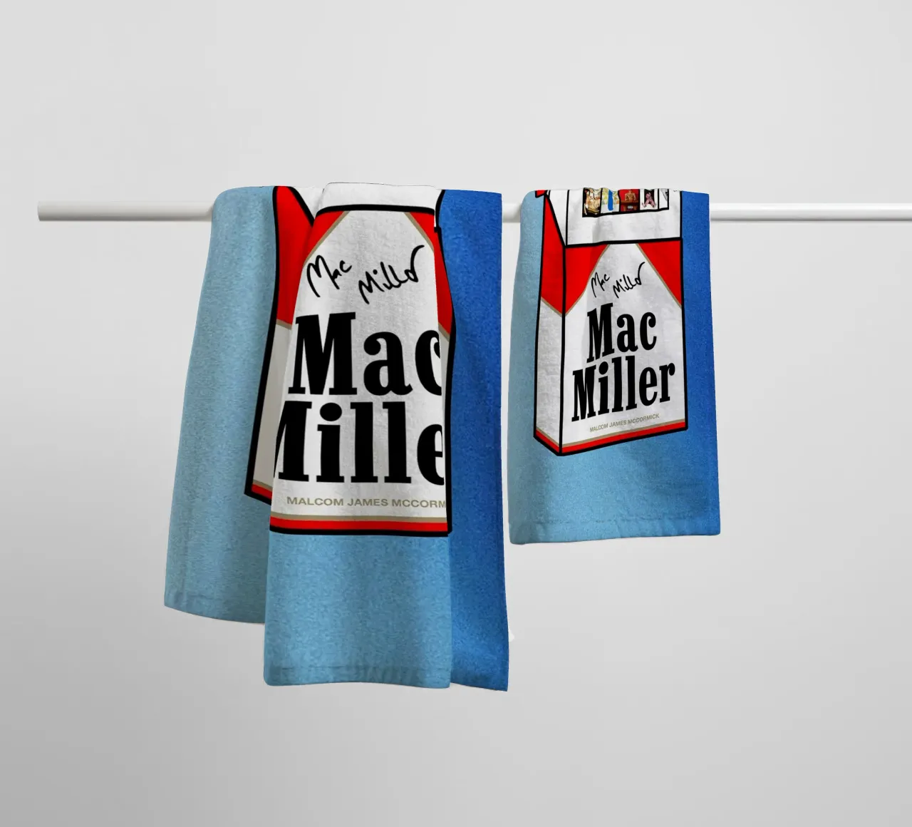 Mac Miller - The Discography Pack serviette de bain de rockytamoe