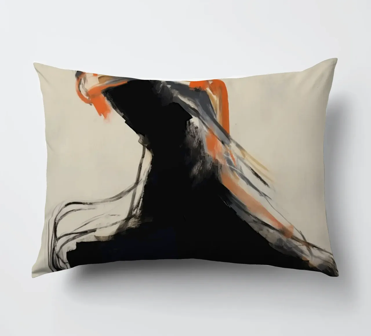 Silhouet astratto cuscino da Imagine