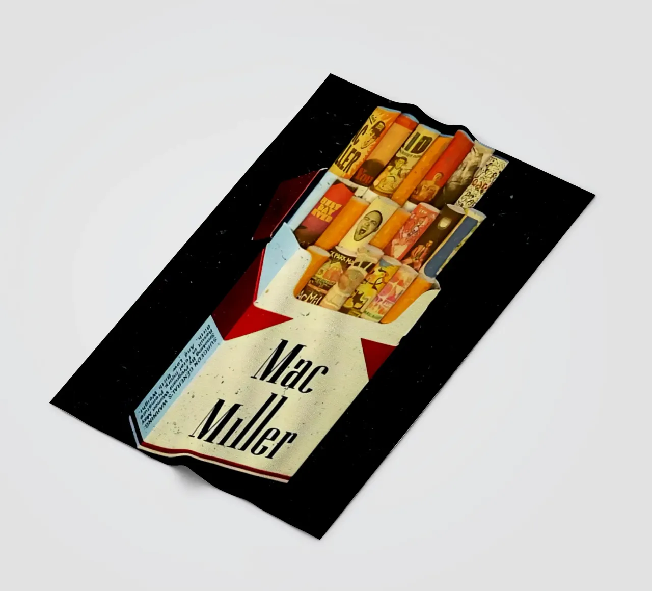 Mac Miller - Wrapped in Sound plaid polaire de rockytamoe