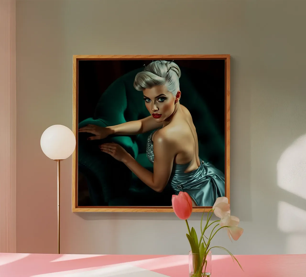 Veleno biondo plexiglass da Anita's Dream