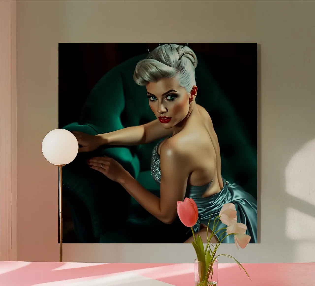 Veleno biondo plexiglass da Anita's Dream