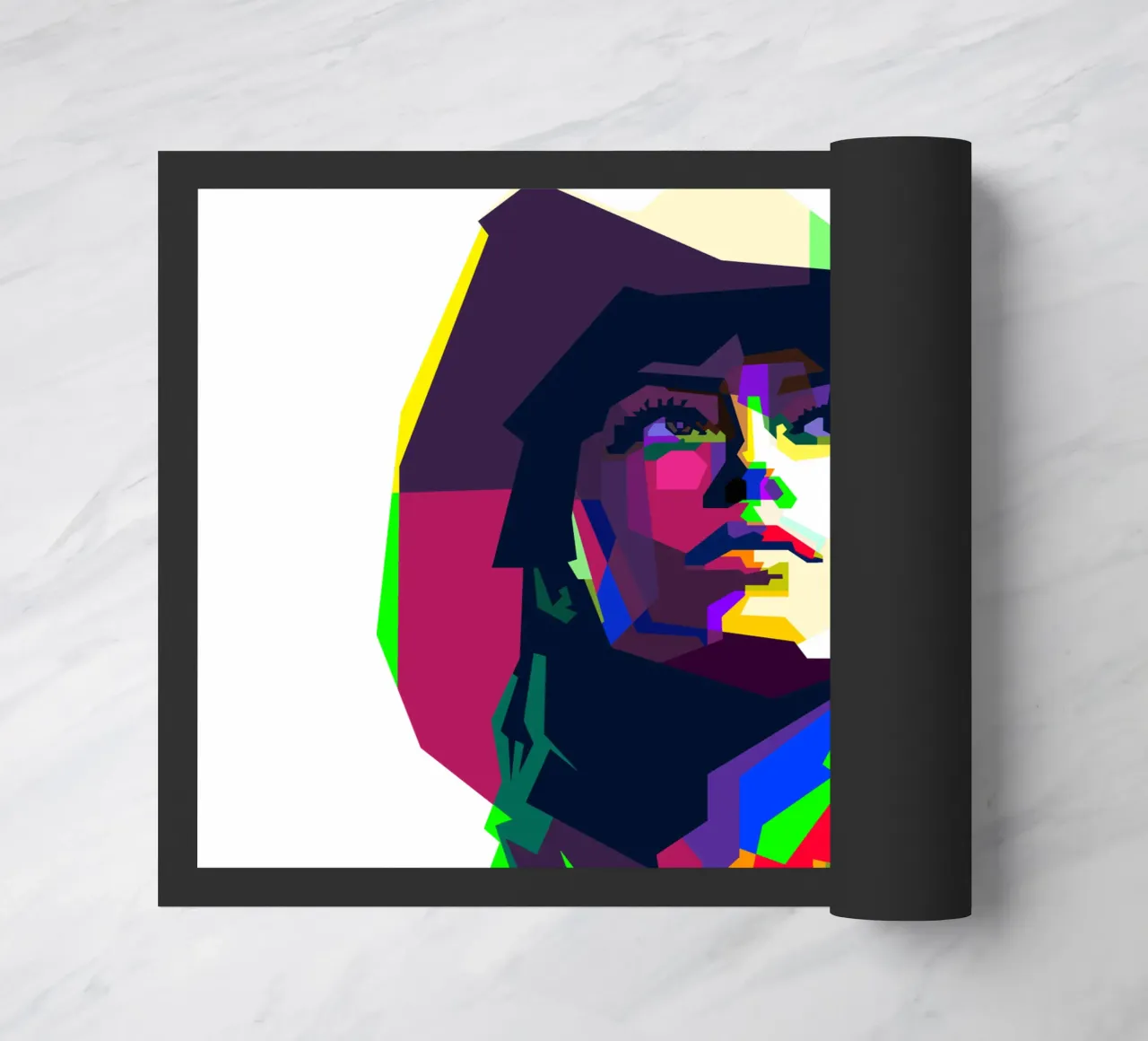 Jessica Biel Movie Actress WPAP Trending Now doormat by Artkreator