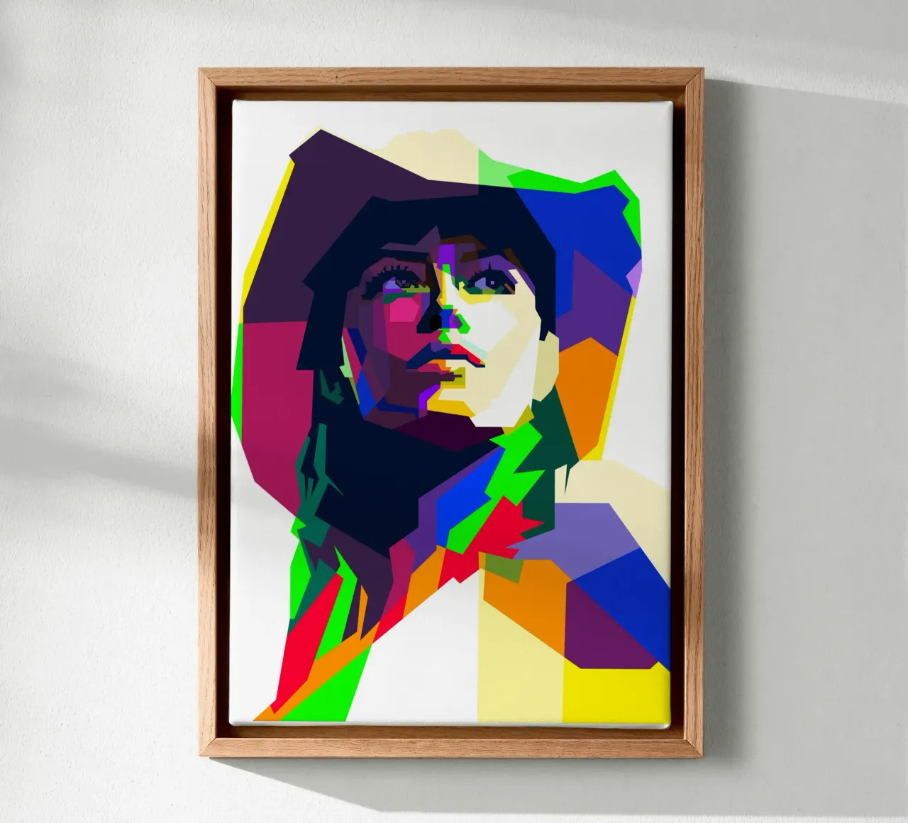 Jessica Biel attrice cinematografica WPAP Trending Now tela da Artkreator
