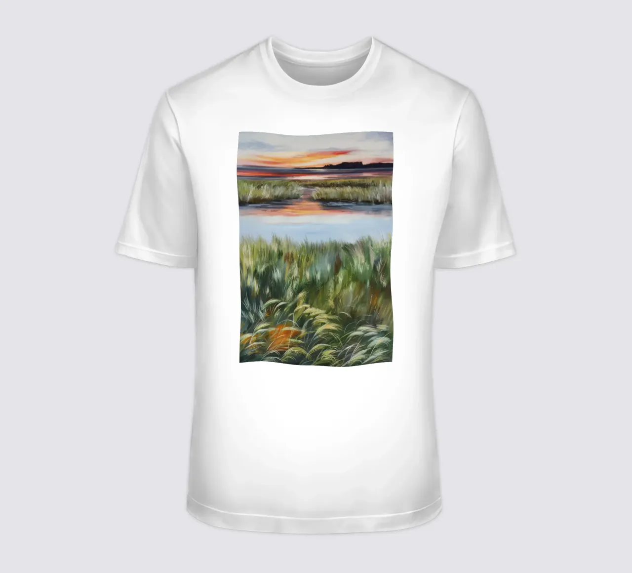 Strati di Mirage Verdant t-shirt da Verve Pigments