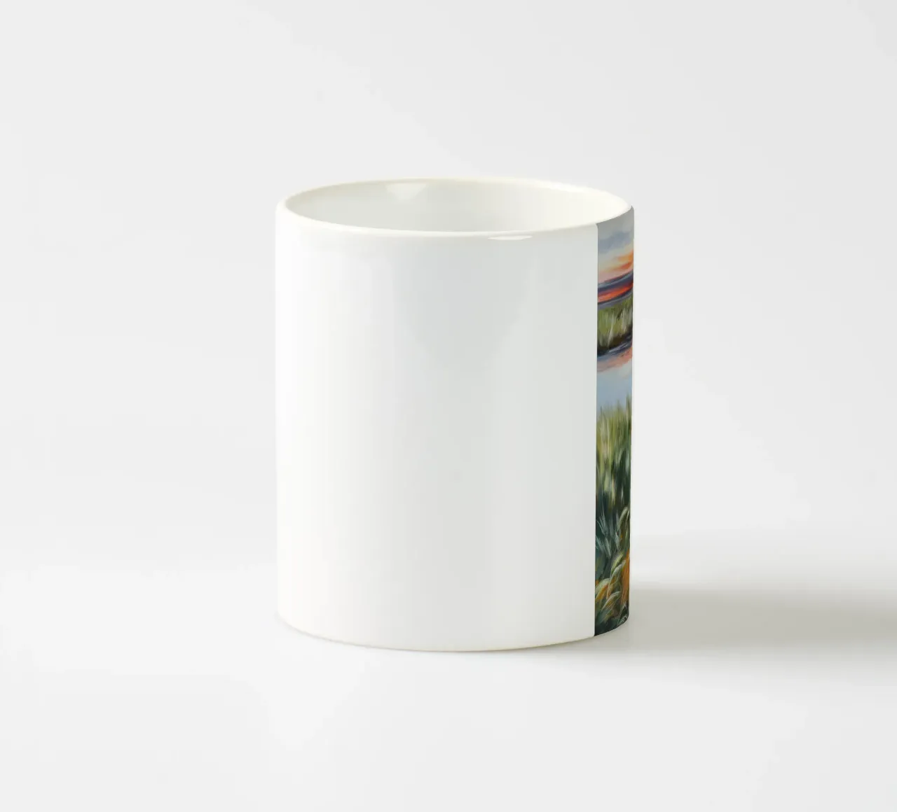 Strati di Mirage Verdant tazza in ceramica da Verve Pigments