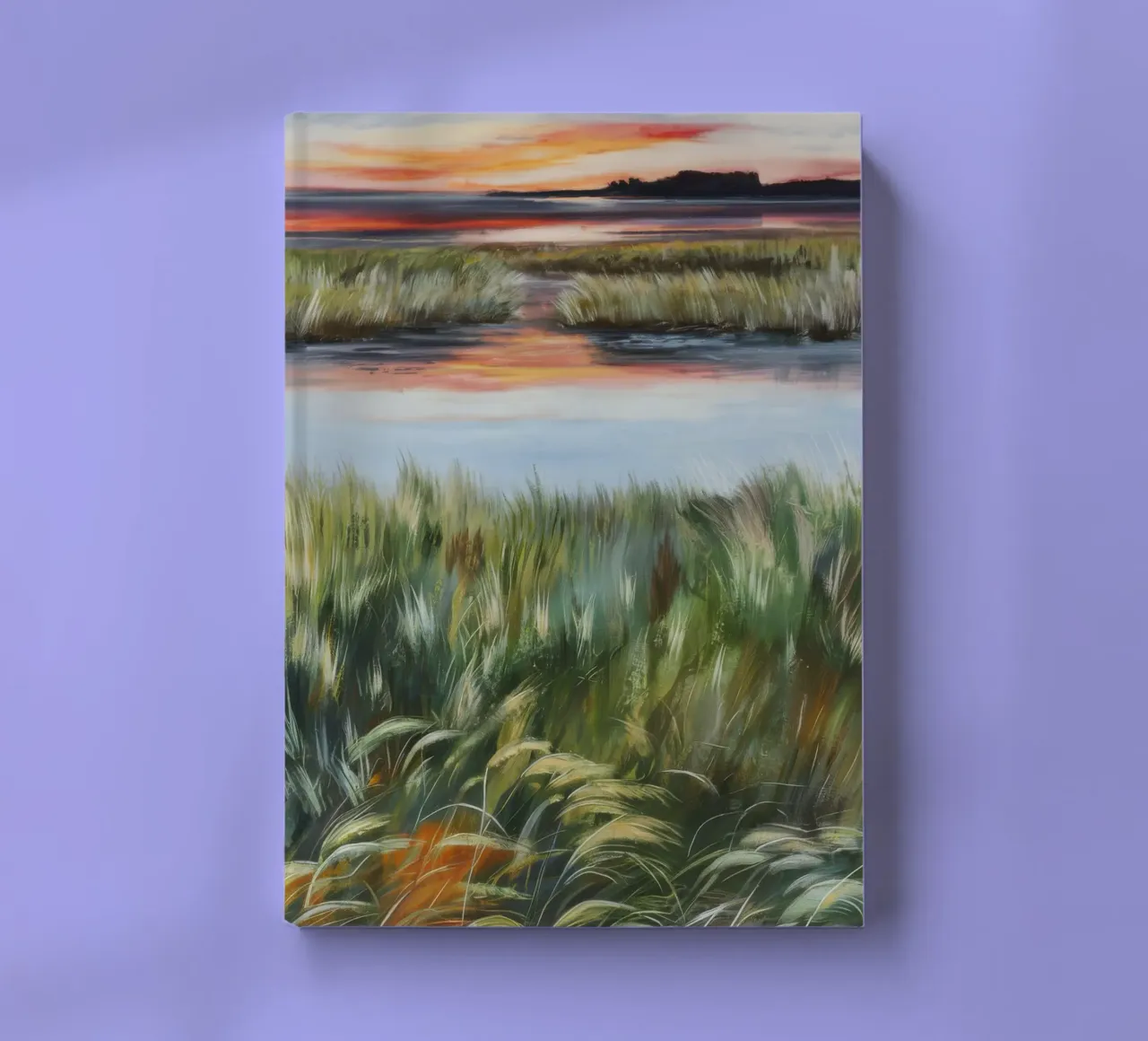 Verdant Mirage Layers notebook by Verve Pigments