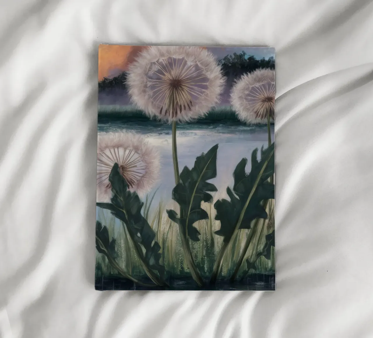 Dandelion Moon Chorus notebook by Verve Pigments