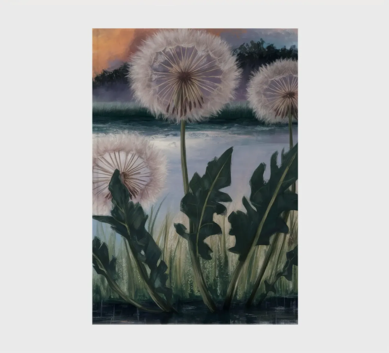 Dandelion Moon Chorus notebook by Verve Pigments