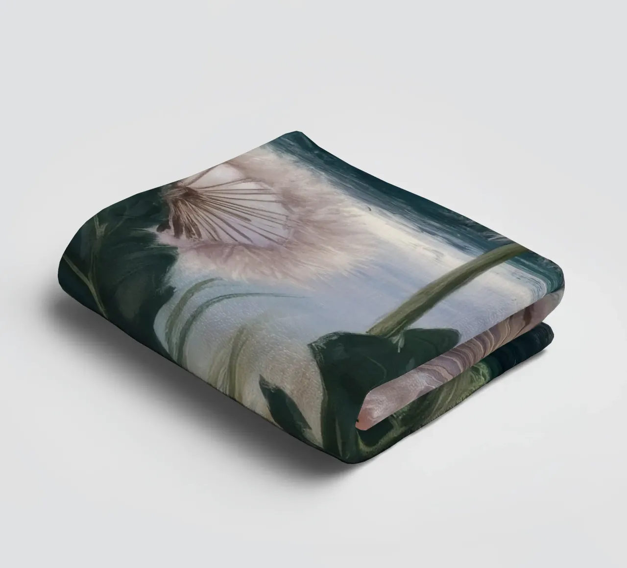 Dandelion Moon Chorus towel by Verve Pigments