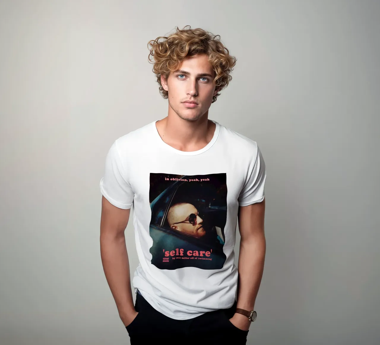 Cura di sé nell'oblio - Tributo a Mac Miller t-shirt da rockytamoe