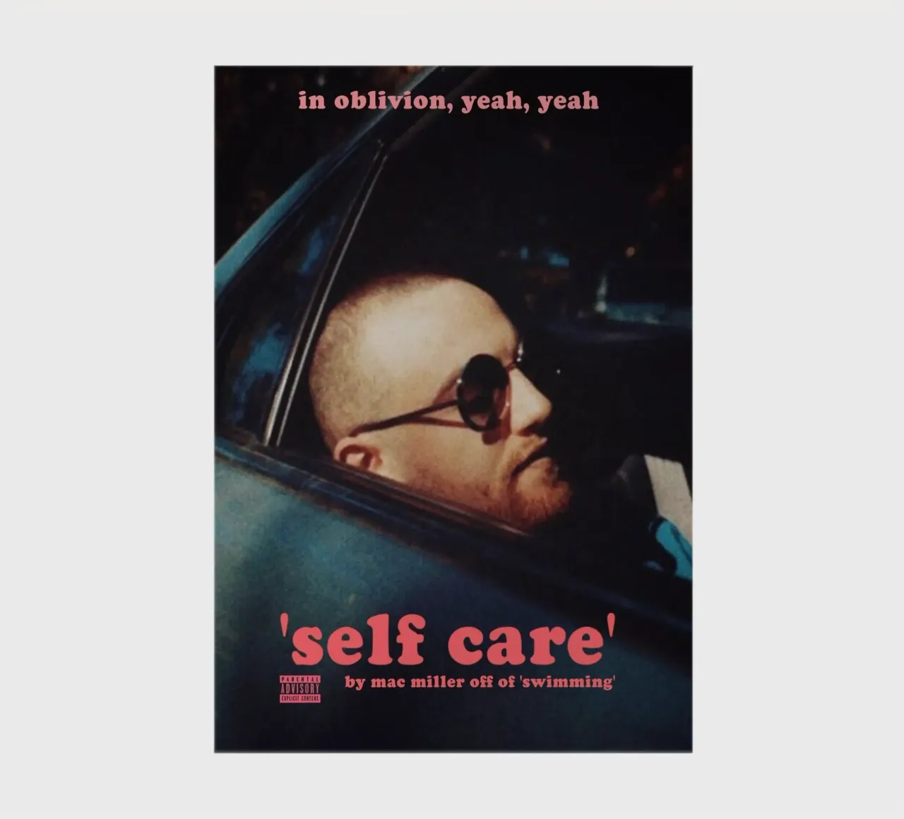 Self Care In Oblivion - Mac Miller Tribute notebook by rockytamoe