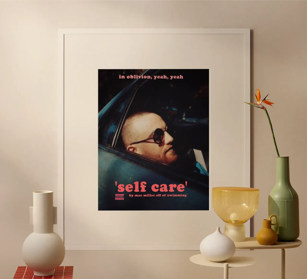 Self Care In Oblivion - Mac Miller Tribute hahnemühle by rockytamoe