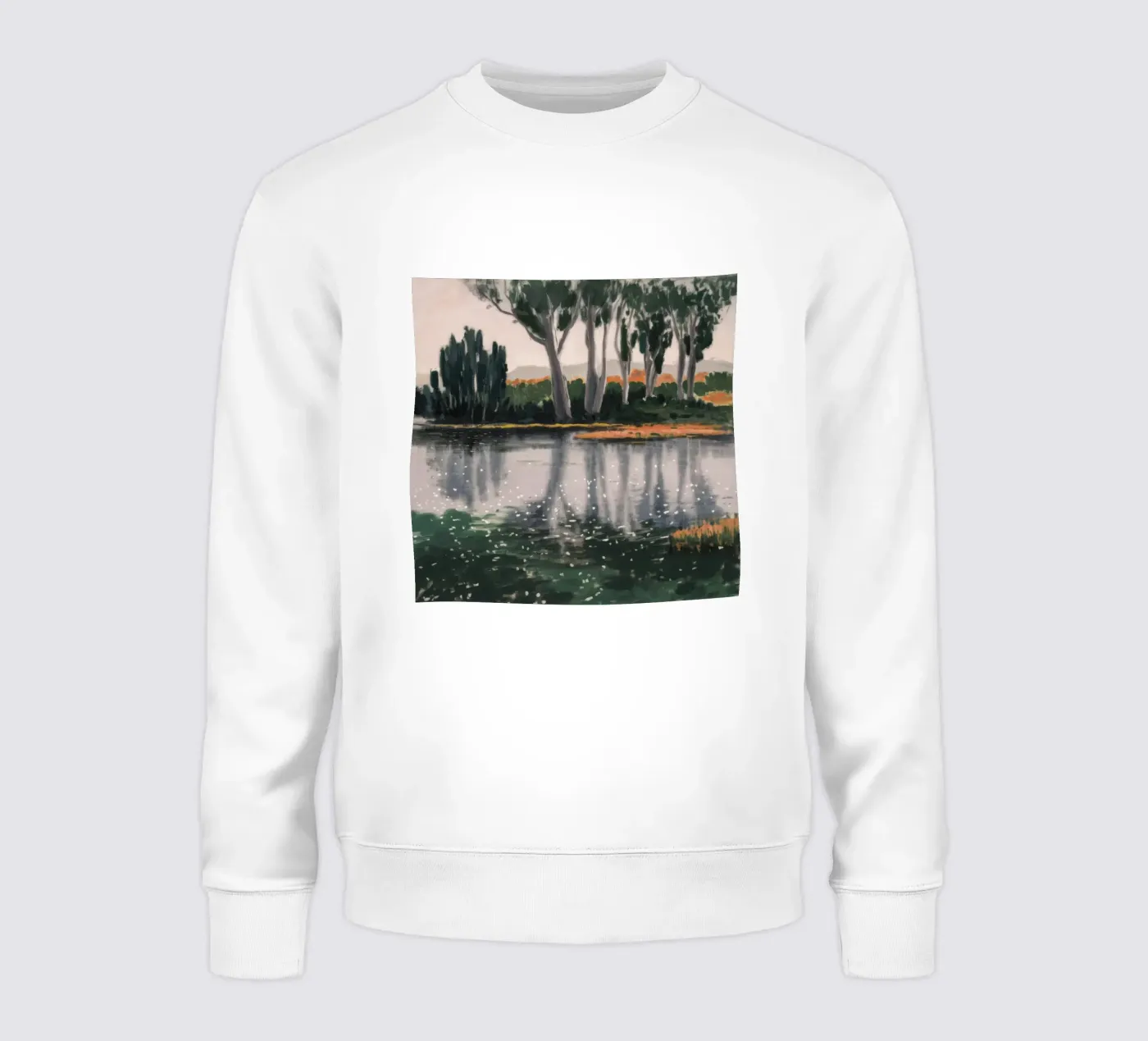 Reflection Tree Ballet felpa da Verve Pigments