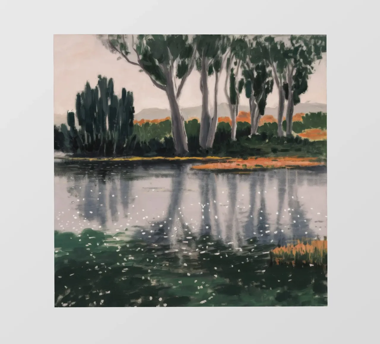 Reflection Tree Ballet pellicola backlit da Verve Pigments