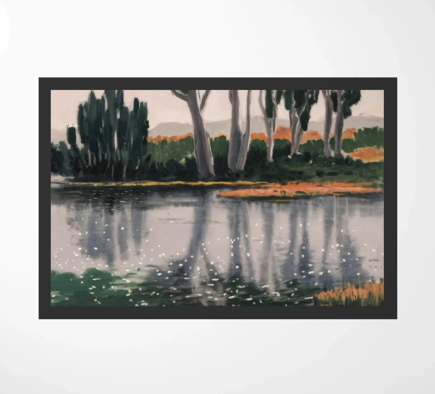 Reflection Tree Ballet doormat by Verve Pigments