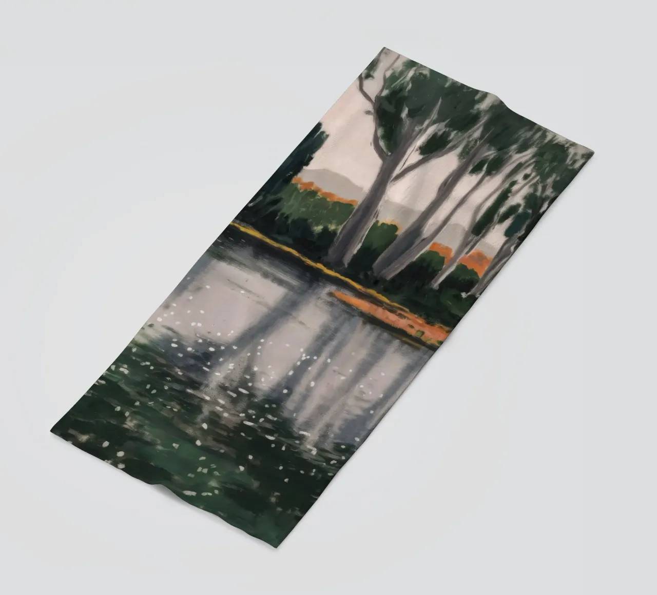 Balletto sull'albero della riflessione telo mare da Verve Pigments