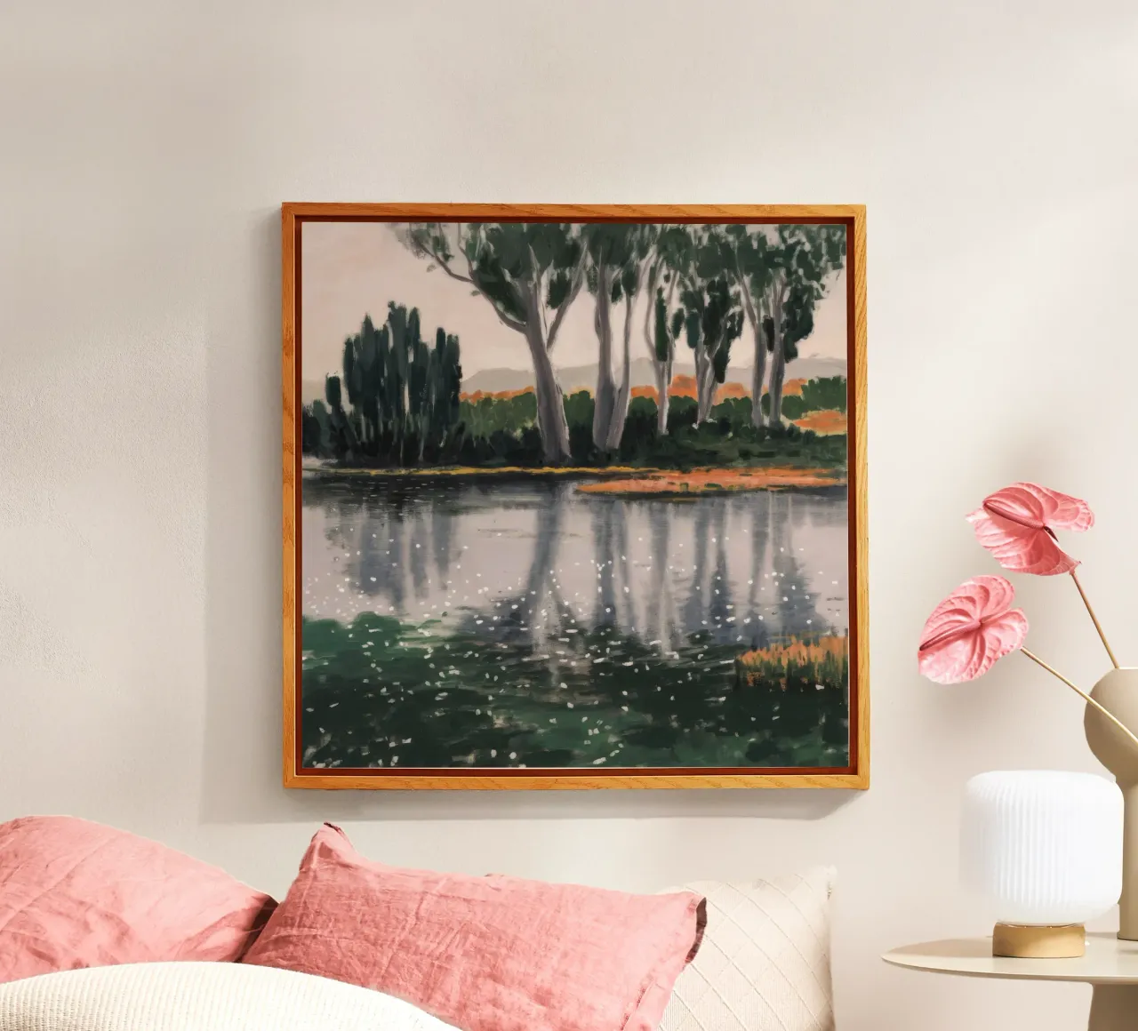 Reflection Tree Ballet acryl van Verve Pigments