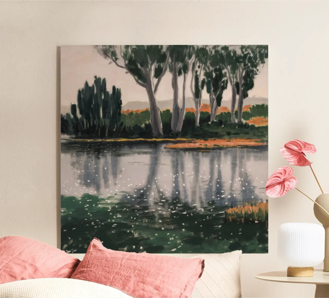 Reflection Tree Ballet acryl van Verve Pigments