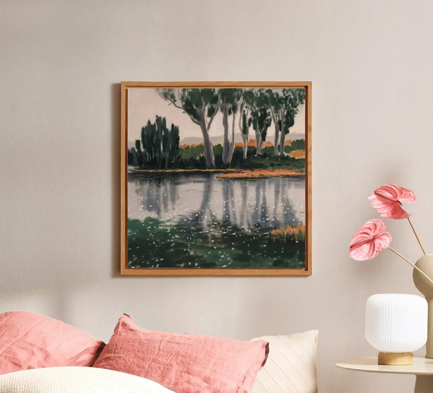 Reflection Tree Ballet forex plate by Verve Pigments