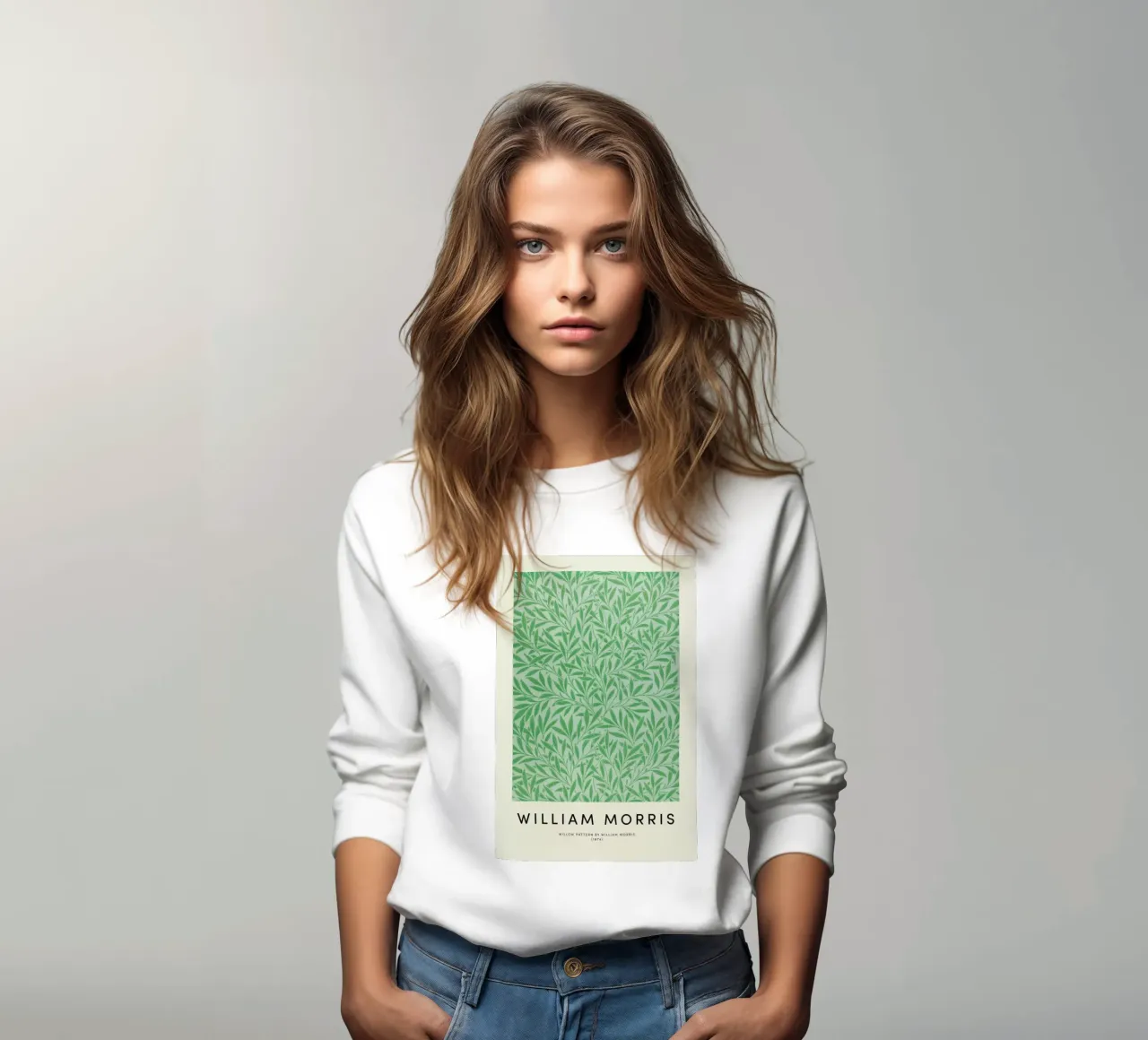 William Morris - Willow Pattern sudadera de Vintage by JUNIQE