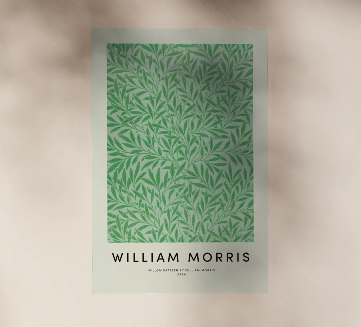 William Morris - Willow Pattern pellicola backlit da Vintage by JUNIQE