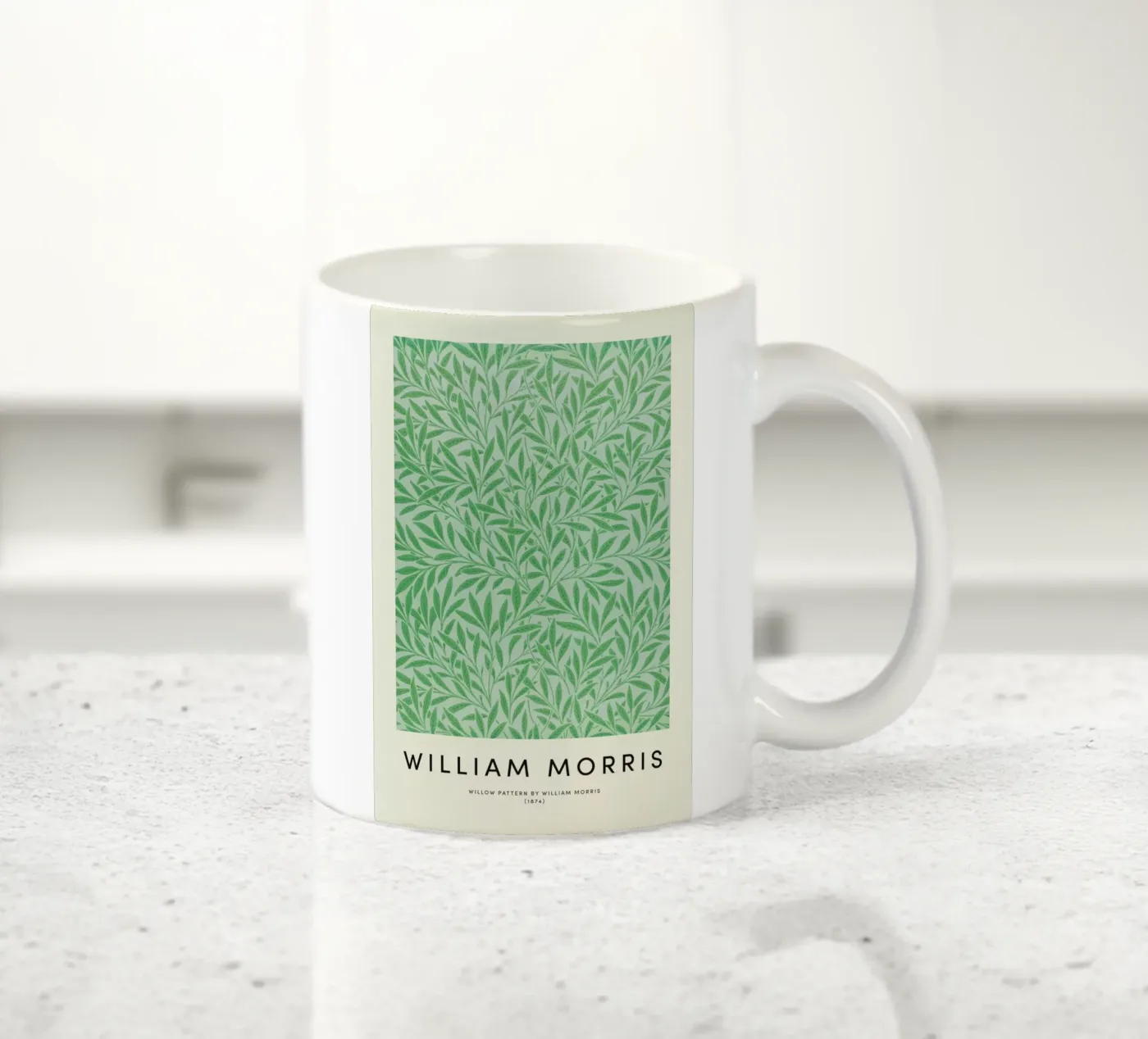 William Morris - Willow Pattern ceramic mug by Vintage by JUNIQE