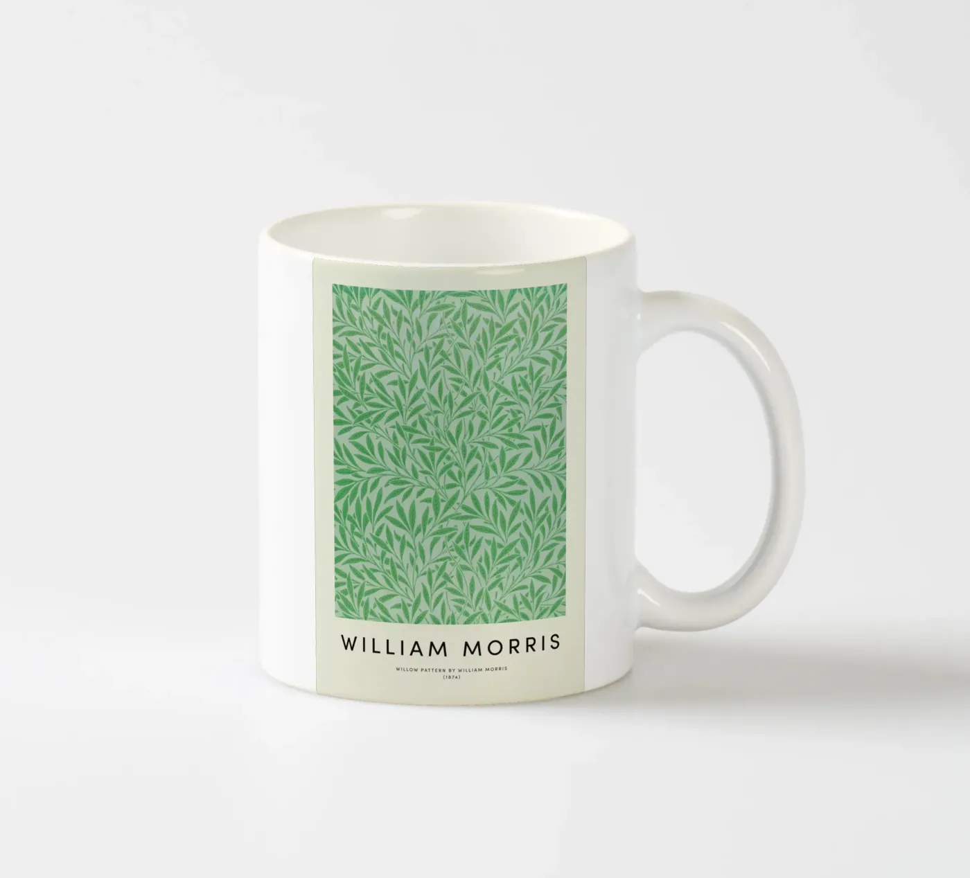 William Morris - Willow Pattern ceramic mug by Vintage by JUNIQE