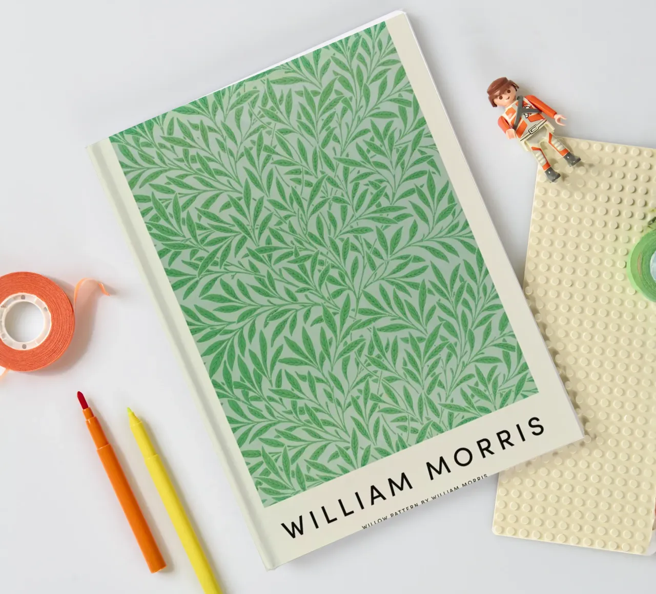 William Morris - Willow Pattern notebook by Vintage by JUNIQE