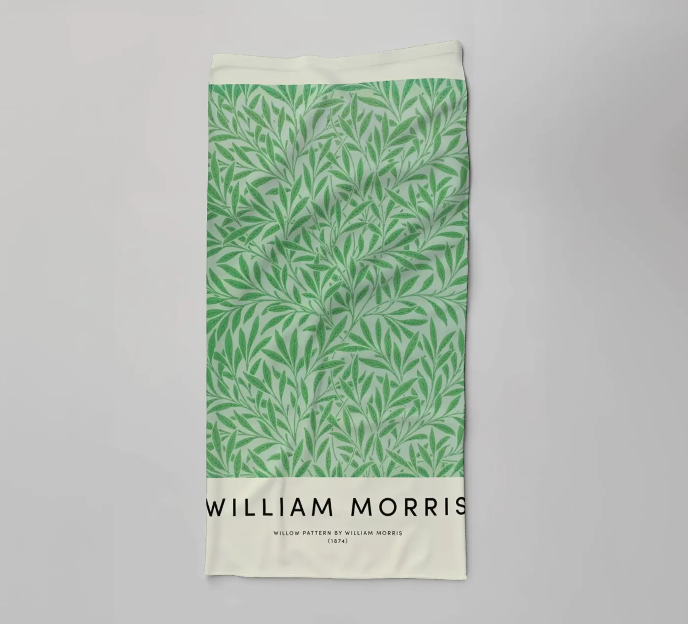 William Morris - Willow Pattern towel by Vintage by JUNIQE