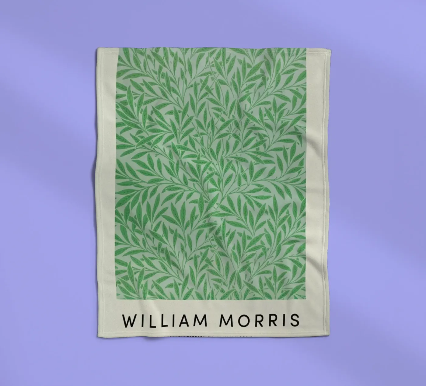 William Morris - Willow Pattern fleecedeken van Vintage by JUNIQE