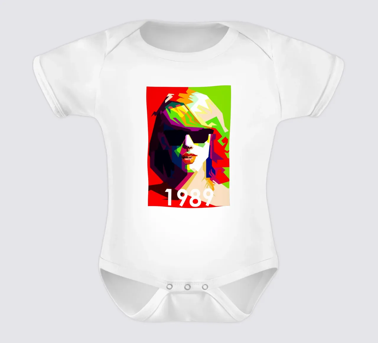 Taylor Swift 1989 WPAP Trending Now body neonato maniche corte da Artkreator