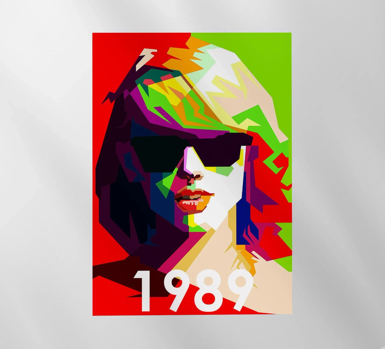 Taylor Swift 1989 WPAP Trending Now pellicola backlit da Artkreator