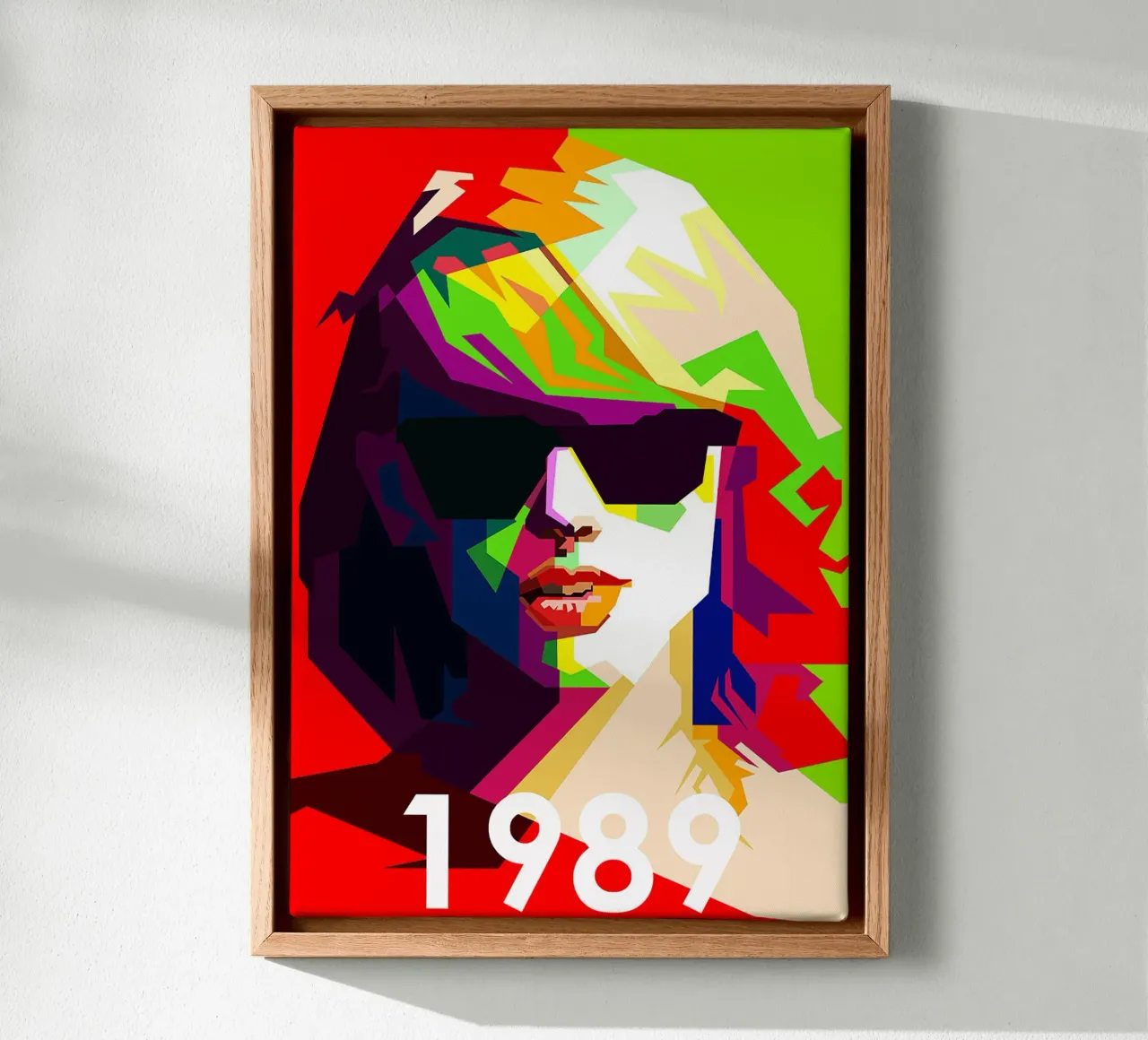 Taylor Swift 1989 WPAP Trending Now canvas by Artkreator