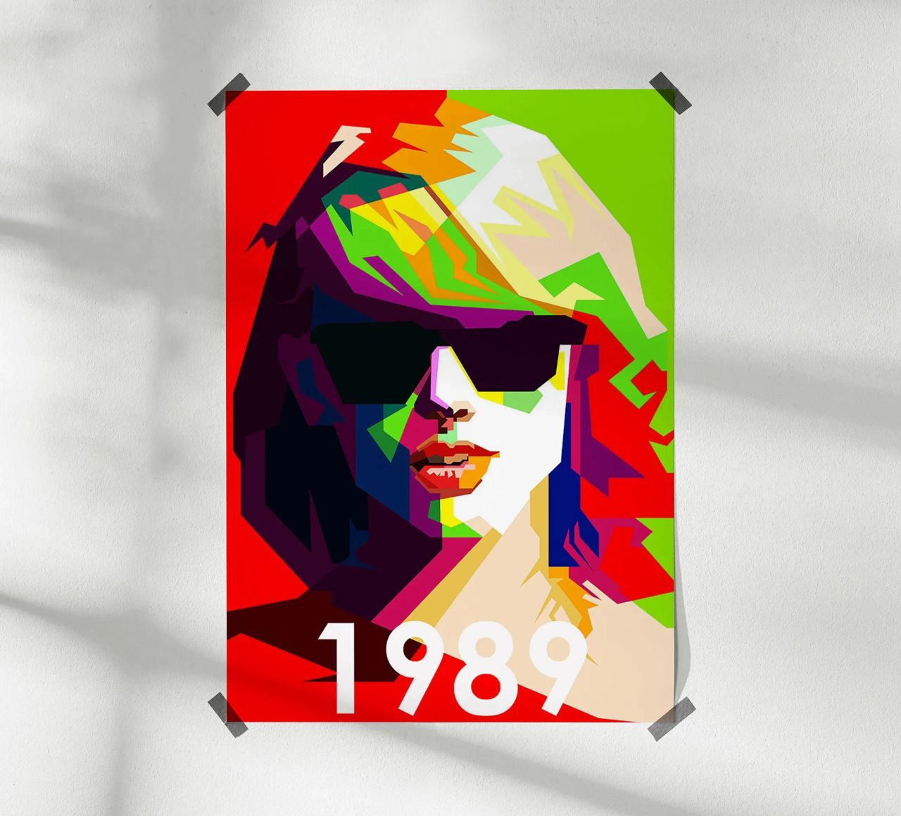 Taylor Swift 1989 WPAP Trending Now poster da Artkreator